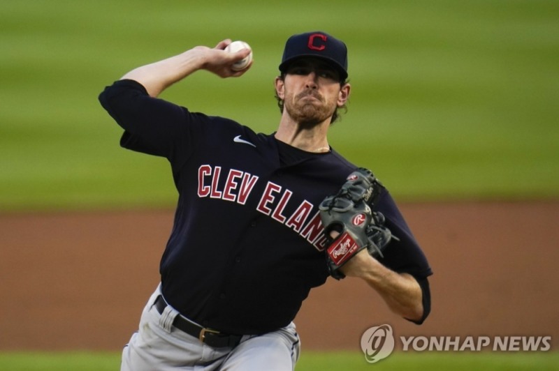 MLB 2020 아메리칸 리그 사이영상 수상자 셰인 비버(클리블랜드 인디언스)