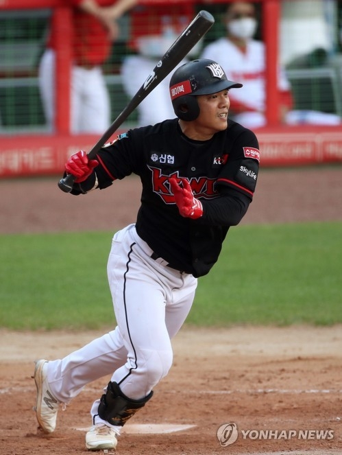 KT의 공격 첨병인 리드오프 조용호