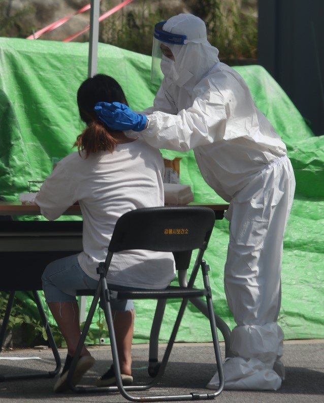 강릉, 송파구 확진자 접촉 10대 1명 코로나19 확진