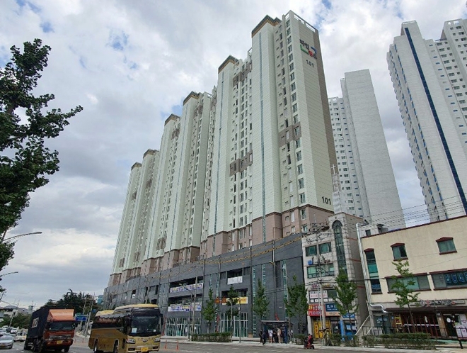 인천 송림 파인앤유 전경