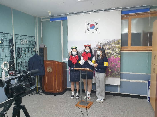 광주동아여고는 이번 학교축제를 학생들이 비대면 콘텐츠로 기획하고 주도했다./사진=동아여고