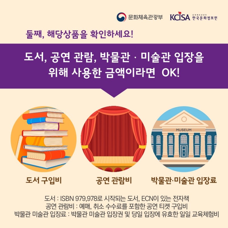 알쏭달쏭 연말정산 알고 누리자! 문화비 소득공제
