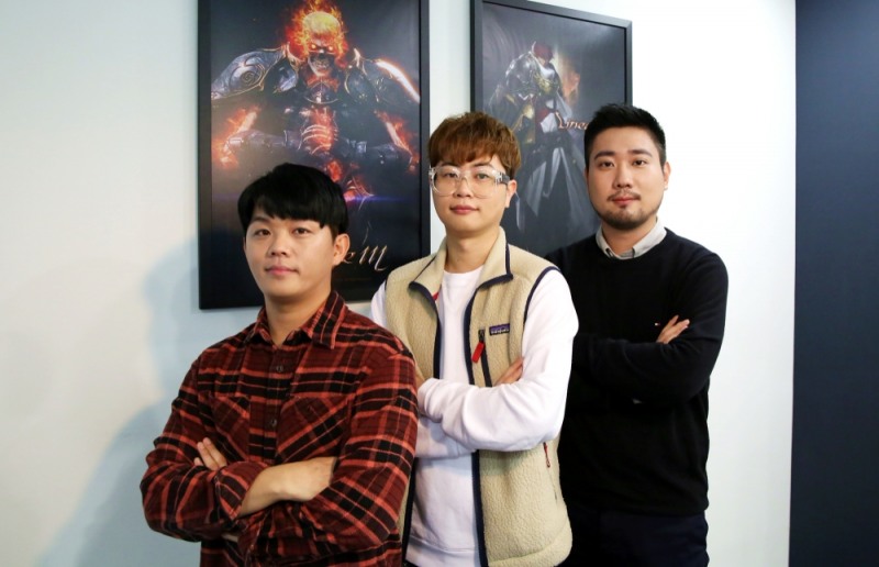 왼쪽부터 조재경 팀장, 김진, 임재천 기획자.