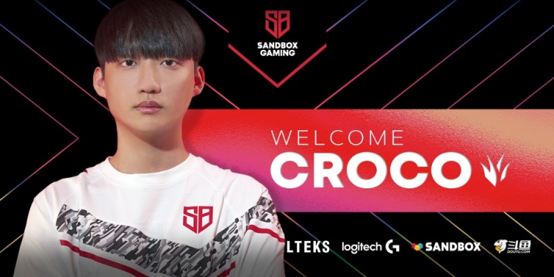 샌드박스 게이밍에 합류한 '크로코' 김동범(사진=샌드박스 게이밍 SNS 발췌).