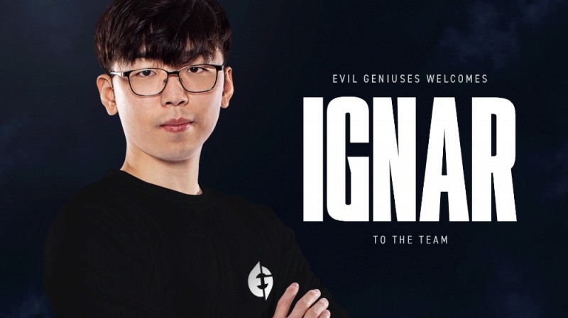 이블 지니어스 합류가 확정된 '이그나' 이동근(사진=이블 지니어스 SNS 발췌).