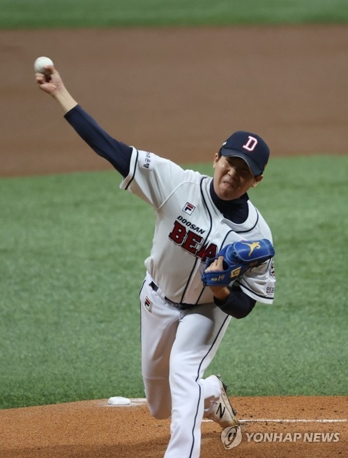 프로 3년차 신인 김민규는 이제 두산의 마운드 핵심으로 떠올랐다.