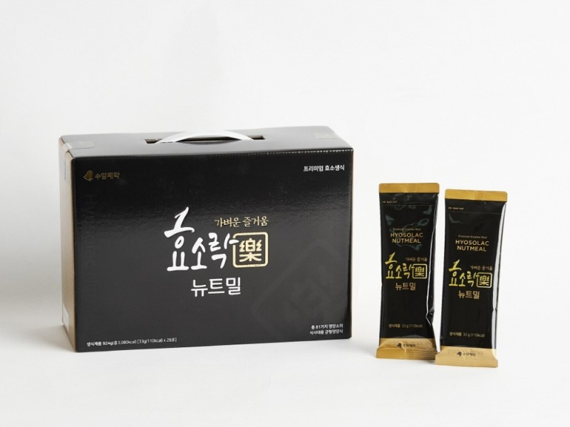 수암제약, 효소생식 ‘효소락 뉴트밀’ 신제품 출시