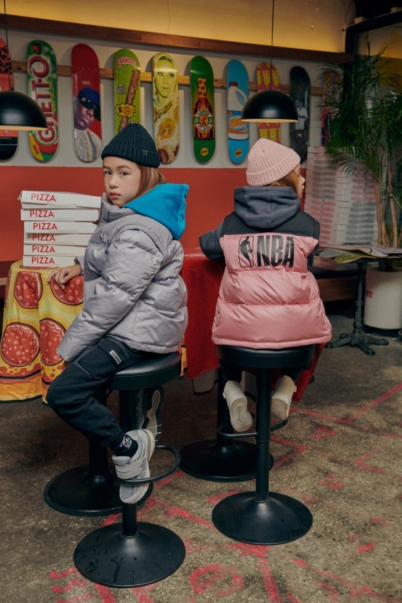 NBA키즈 ‘소매 탈착 숏 다운’ 출시