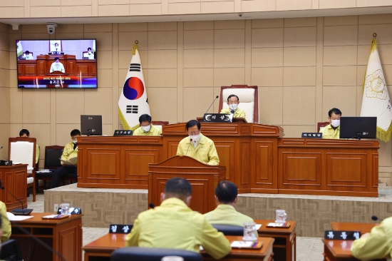 송귀근 고흥군수, 시정연설에서 내년 군정방향 제시/사진=고흥군