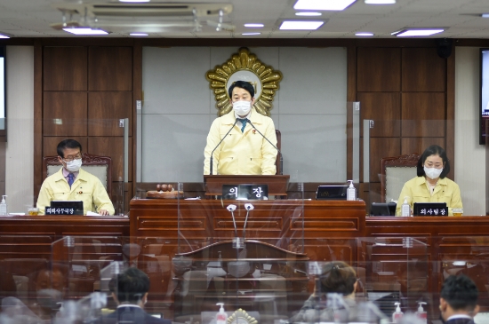 순천시의회, 제247회 제2차 정례회 개회/사진=순천시의회