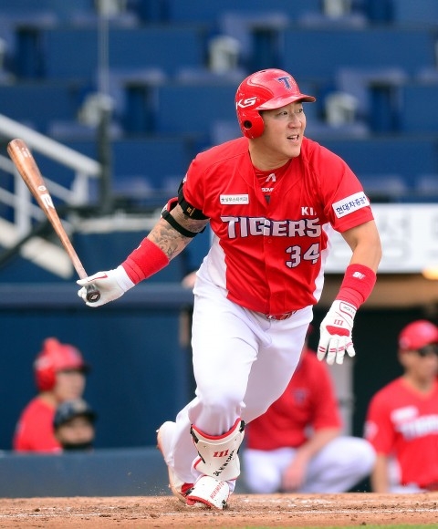 기아타이거즈 최형우 선수(사진제공 기아타이거즈)