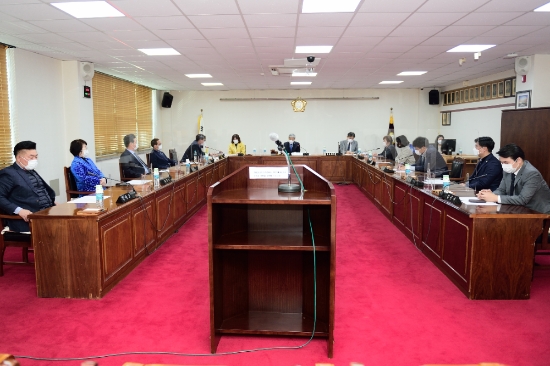 제362회 제2차 정례회 제2차 본회의 예산결산특별위원회/사진=목포시의회
