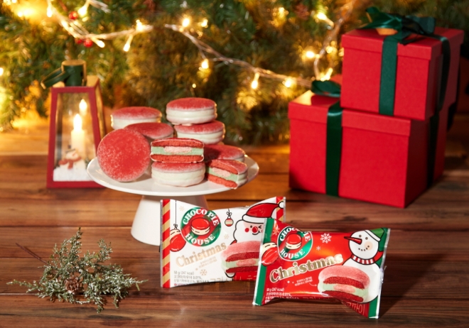 오리온 ‘크리스마스 디저트 초코파이’ 연출 이미지