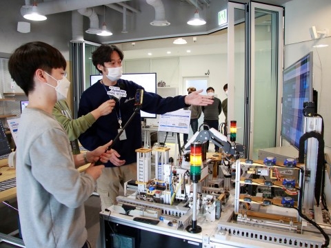 현대오토에버 에버엣지에서 열린 ‘스마트 X 테크데이’ 현장