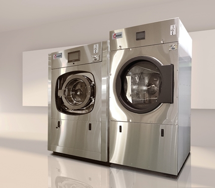 와스코 상업용세탁기(좌) 상업용건조기(우)