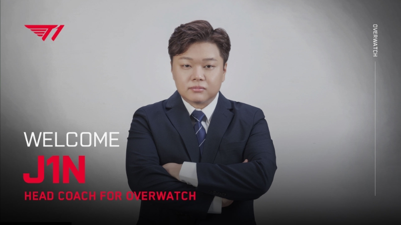 T1 오버워치 팀을 이끌 '진' 조효진 감독(사진=T1 공식 SNS 발췌).