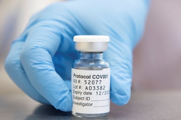 영국 옥스퍼드대학과 다국적 제약사 아스트라제네카가 개발한 신종 코로나바이러스 감염증(코로나19) 백신. 