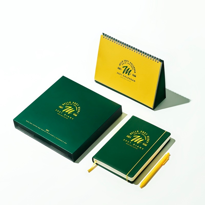 ‘메가커피 2021 다이어리 세트’ 출시