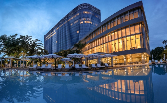 롯데호텔 양곤 전경