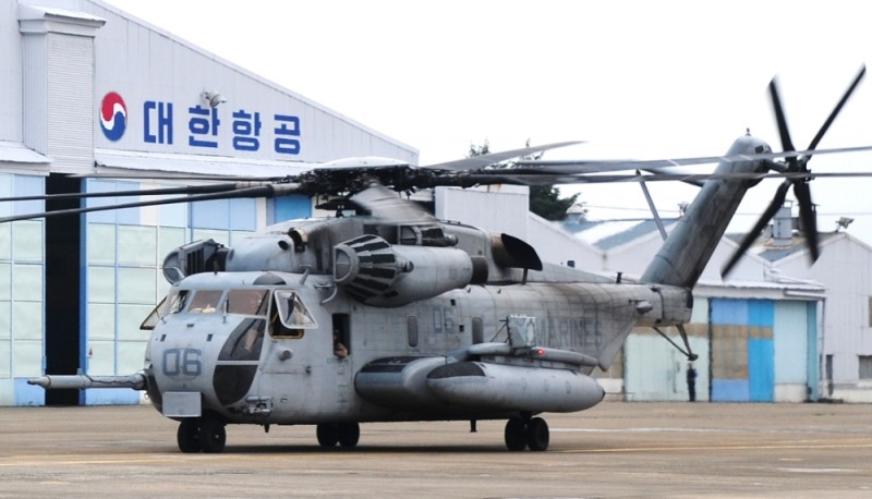대한항공, 美 해병대/해군 H-53E 대형헬기 창정비 사업수주