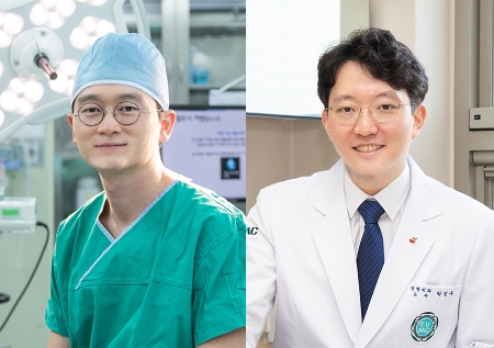 성형외과 우경제, 박진우 교수(왼쪽부터)/사진=이대목동병원 제공 