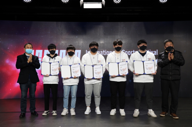 '리그오브레전드' 1위를 차지한 전남과학대학교 CTU 로고스.