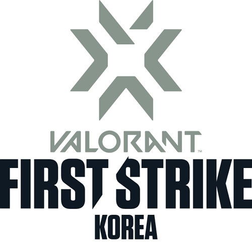 발로란트 퍼스트 스트라이크: 코리아 공식 로고(사진=라이엇 게임즈 제공).