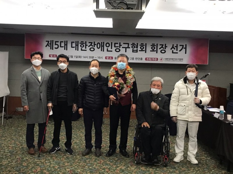 '장애인-비장애인 합동 당구대회 개최와 상금 확대, TV 방송을 통해 장애인당구 활성화에 노력하겠습니다' ---대한장애인당구협회 제 5대 김영택 회장 당선인