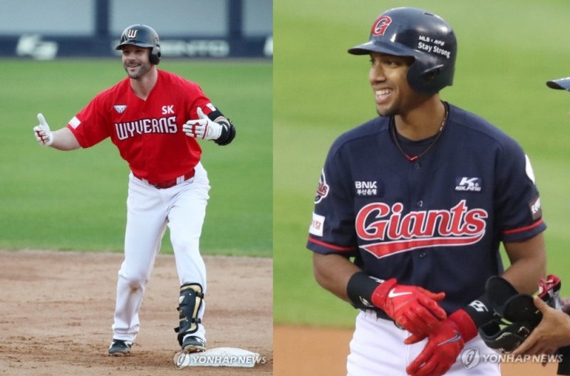 타자로 일찌감치 재계약을 한 제이미 로맥(왼쪽)과 딕슨 마차도