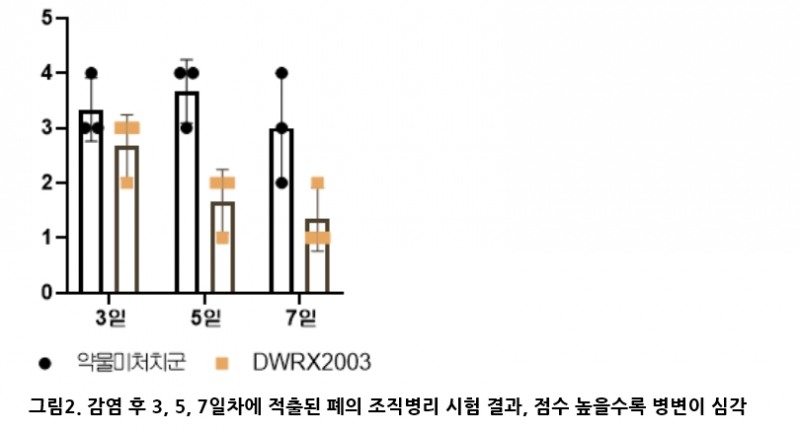 대웅제약 코로나19 치료제 'DWRX2003' 국내 임상 2상 신청·신속한 효과 확인