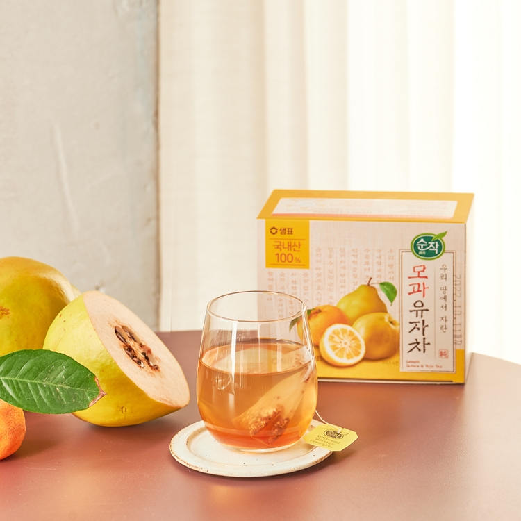 샘표, 재료 본연의 맛 살린 순작 모과유자차 출시