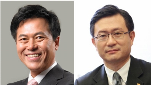 박정호 SK하이닉스 부회장과 유정준 SKE&S 부회장