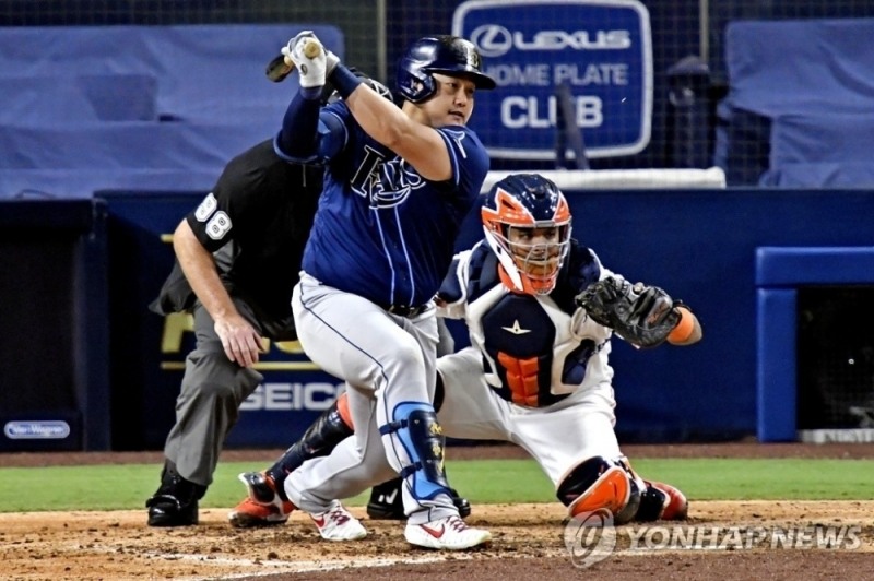 MLB 탬파베이 레이스 최지만.