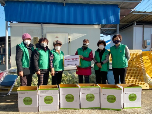절임배추 후원/사진=무안군