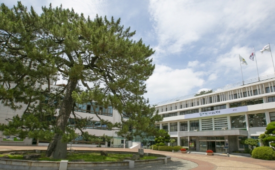 해남군청사 전경./사진=해남군