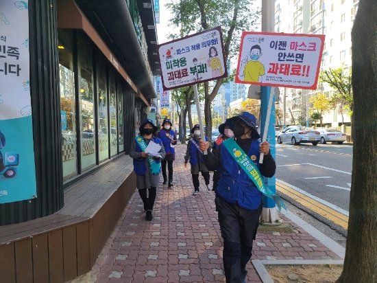 목포시, 코로나19 확산방지 총력 캠페인/사진=목포시