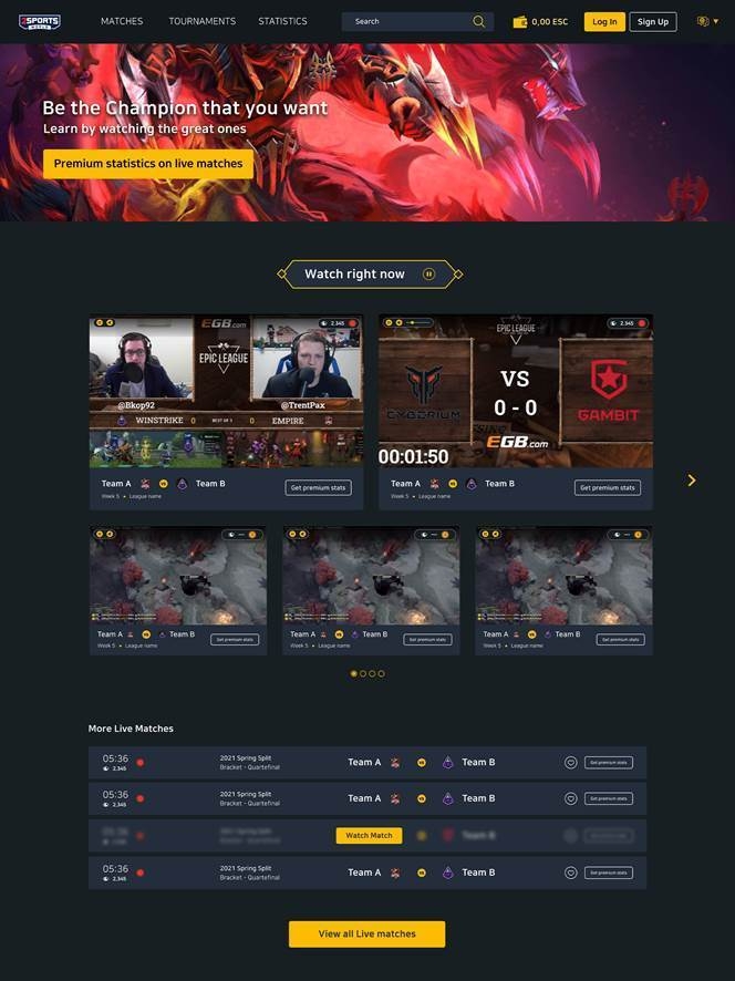 e스포츠 통합 플랫폼 2스포츠 월드, 12월 말 오픈