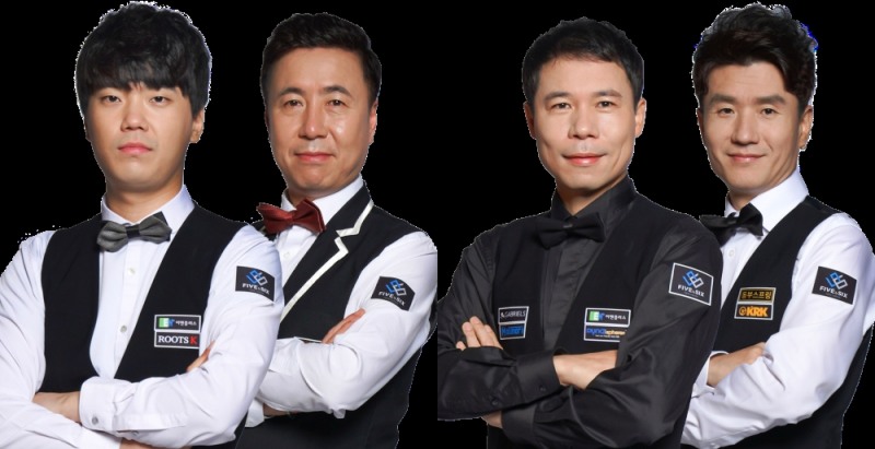 이충복, 김행직 명예회복 할까. 누구도 알수 없는 초 스피드게임 3쿠션 복식-코리아 당구 그랑프리