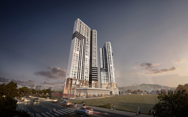 안락 스위첸 야경투시도