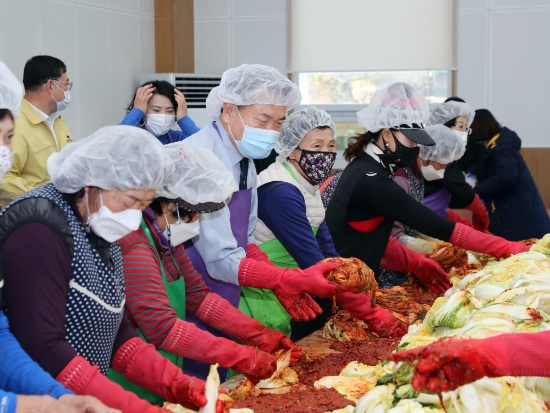 김장나눔/사진=장흥군