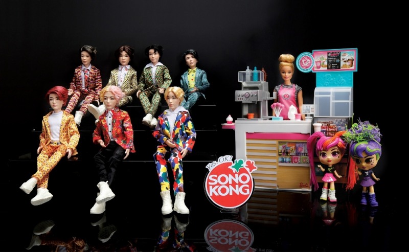 손오공 완구_BTS인형, 바비인형, 컬리걸스