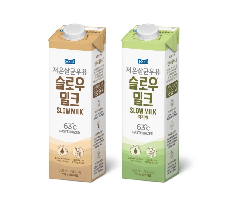 매일유업, 저온살균우유 ‘슬로우밀크 후레쉬팩’ 리뉴얼 출시