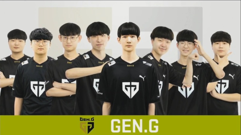 젠지(사진=중계방송 캡처).