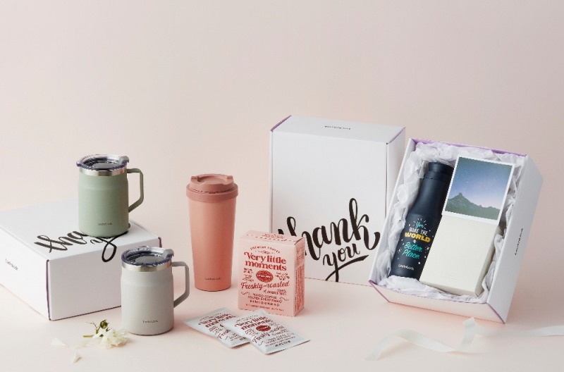 락앤락, 카카오 선물하기 전용 '머그&텀블러 세트' 출시