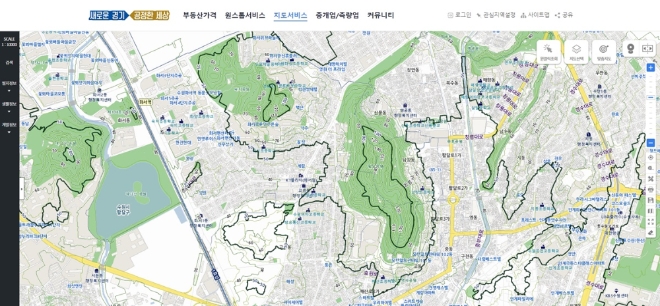 등고선 지도