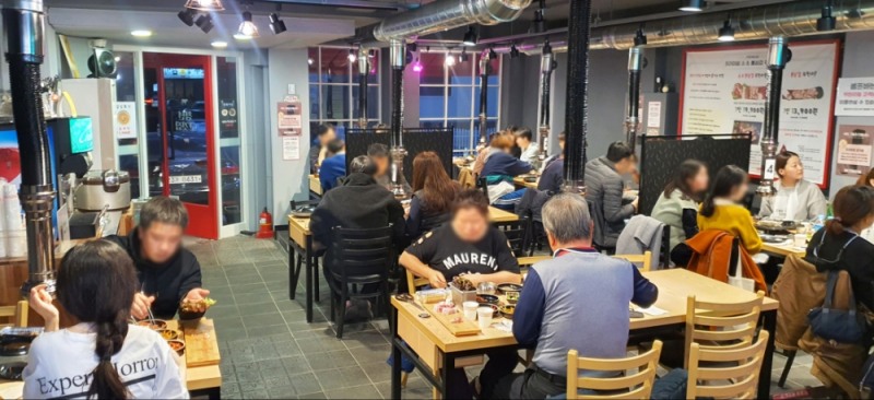 사진=청년고깃집 매장