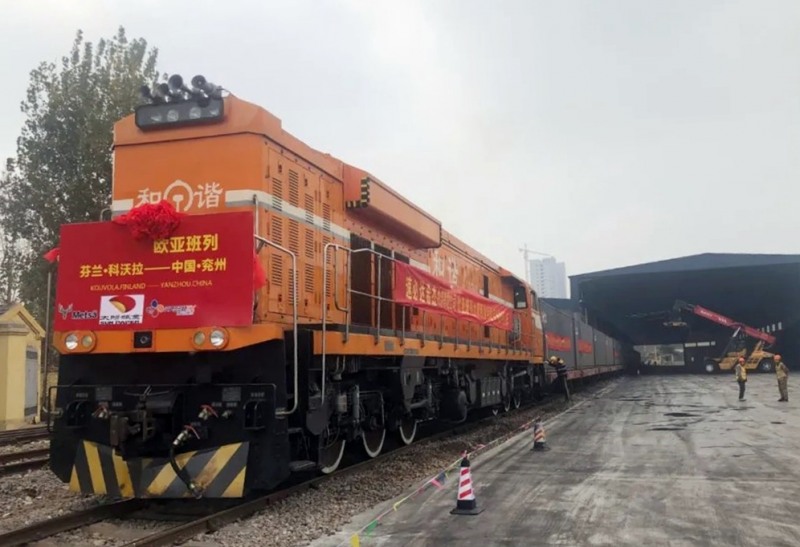 CJ스피덱스, 핀란드-중국 간 TSR 통한 블록트레인 운행 성공