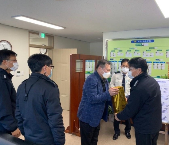언택트 현장 영상 훈련 및 안전 컨설팅에서 엘림복지타운노인요양원이 '11월 우수 대상물'로 선정됐다/사진=무안소방서
