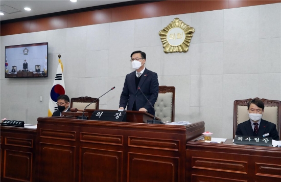 장흥군의회, 제262회 장흥군의회 제2차 정례회 폐회/사진=장흥군 의회