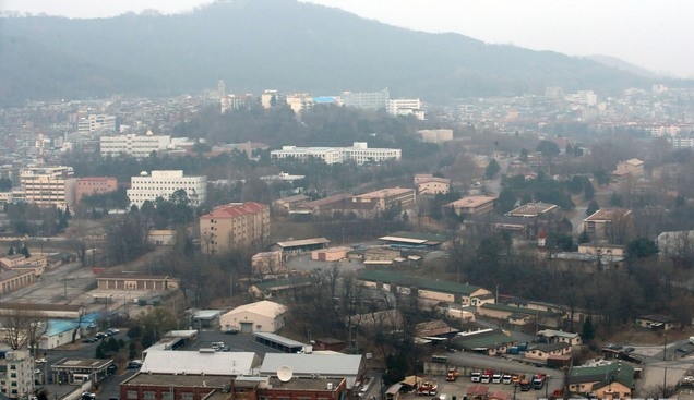 사진은 11일 반환되는 용산 미군기지 전경 모습.